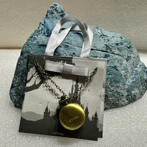 Disney Kingdom Castle Beauty & The Beast Pocket Watch with a Mini Disney Bag - Picture 5 of 8